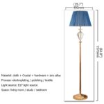 Designer Luxury Bedroom Living Room Decor Floor Light Home Atmosphere Led Corner Standing Nordic Modern Led Floor Lamp - Image 3