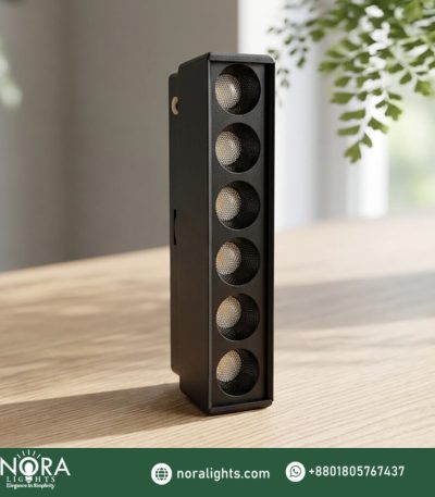 NORA Lights 6W Surface-Mounted Magnetic Dot Light | Architectural Linear LED
