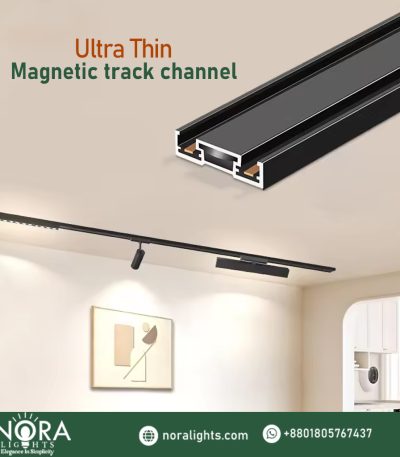ultra thin magnetic track channel